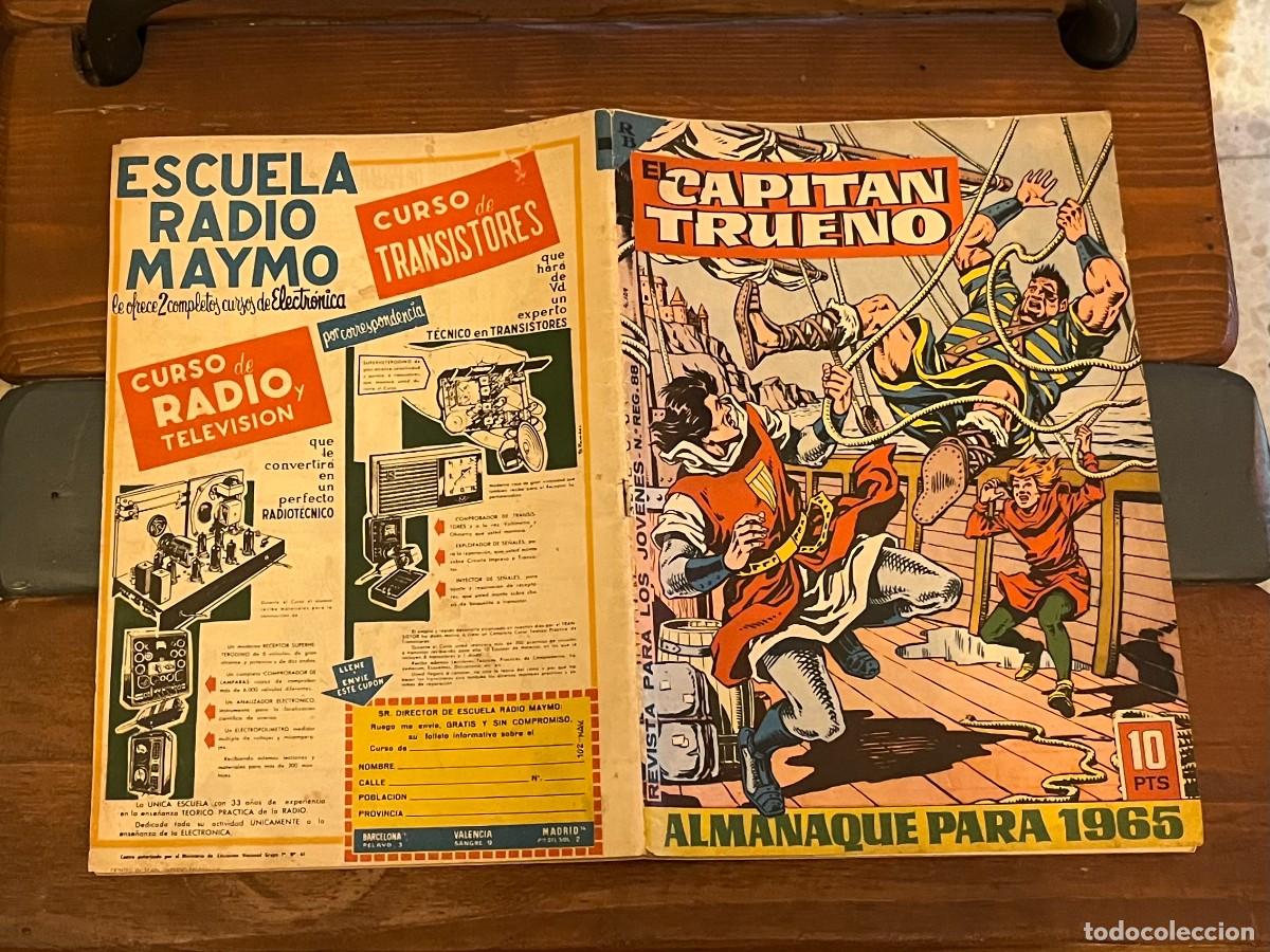 Tebeos: COMIC CAPITAN TRUENO ORIGINAL ALMANAQUE 1965