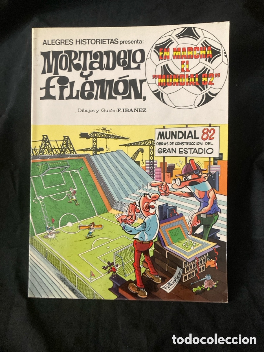 Tebeos: Mortadelo y Filemon en narcha mundial 82