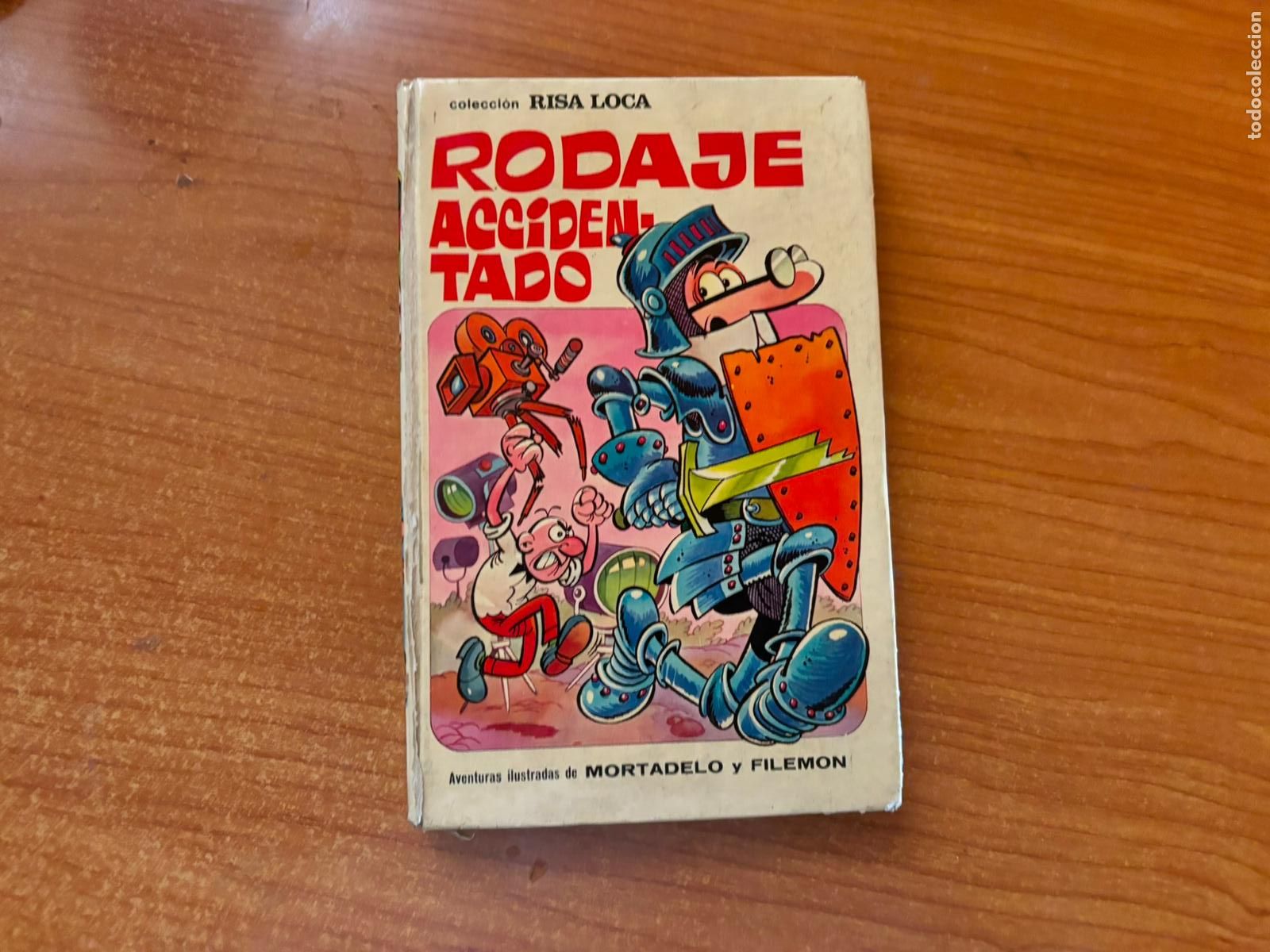 Tebeos: COLECCION RISA LOCA N&ordm; 7 MORTADELO Y FILEM&Oacute;N RODAJE ACCIDENTADO EDITORIAL BRUGUERA