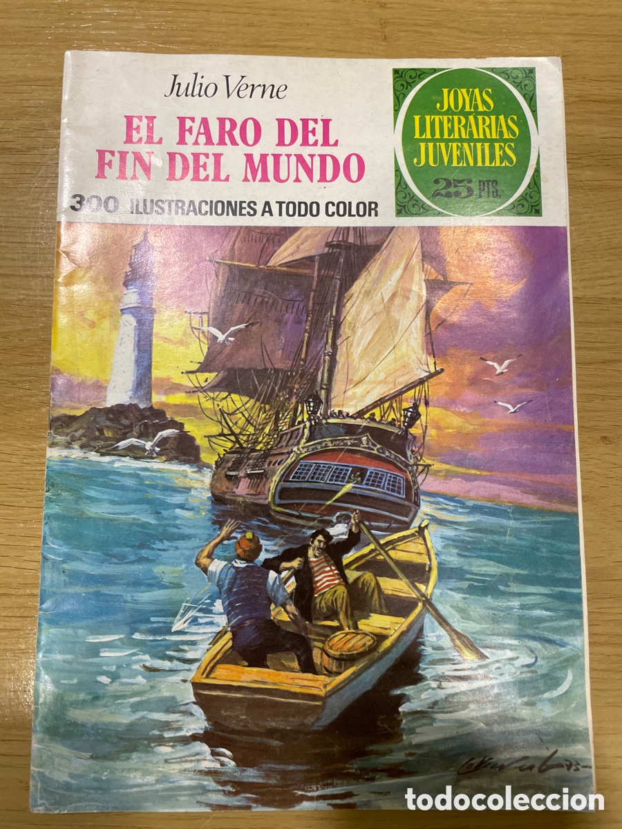 Tebeos: El faro del fin del mundo n&uacute;m 91 Joyas literarias juveniles
