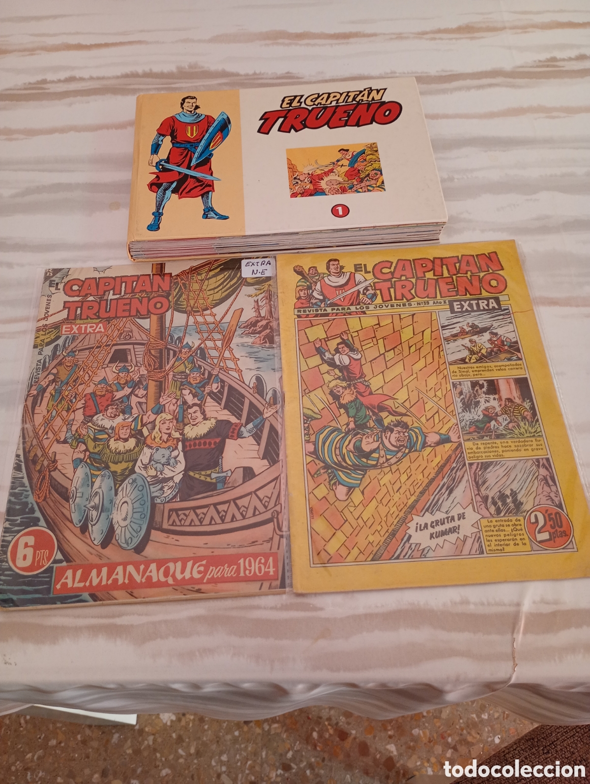 Tebeos: EL CAPIT&Aacute;N TRUENO LOTE 34 TEBEOS