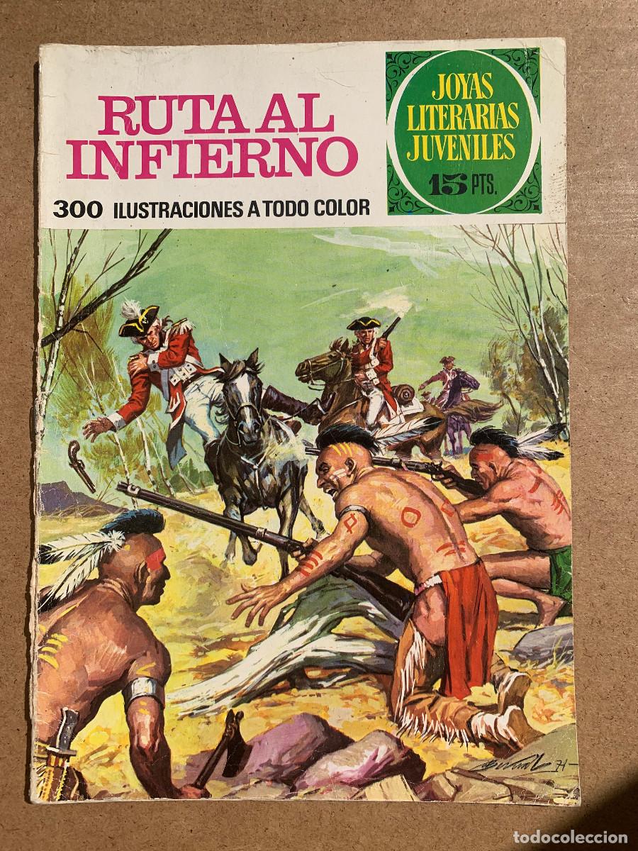 Tebeos: Joyas Literarias Juveniles n&ordm; 37: Ruta al Infierno - 1&ordf; Edici&oacute;n