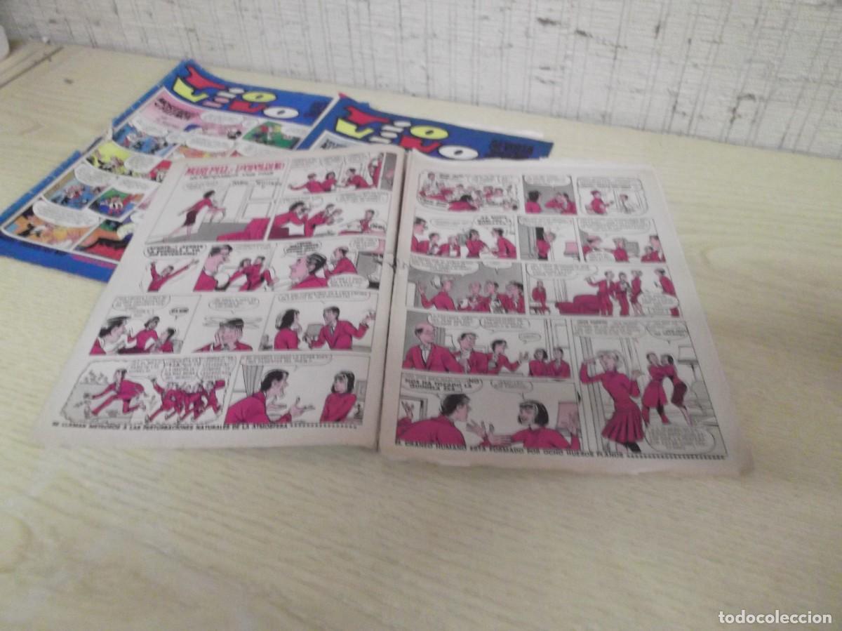Tebeos: Lote de tres comics Tiovivo Mortadelo y Filem&oacute;n,Cebolleta y Los se&ntilde;ores de Alcorcon.Revista Juvenil