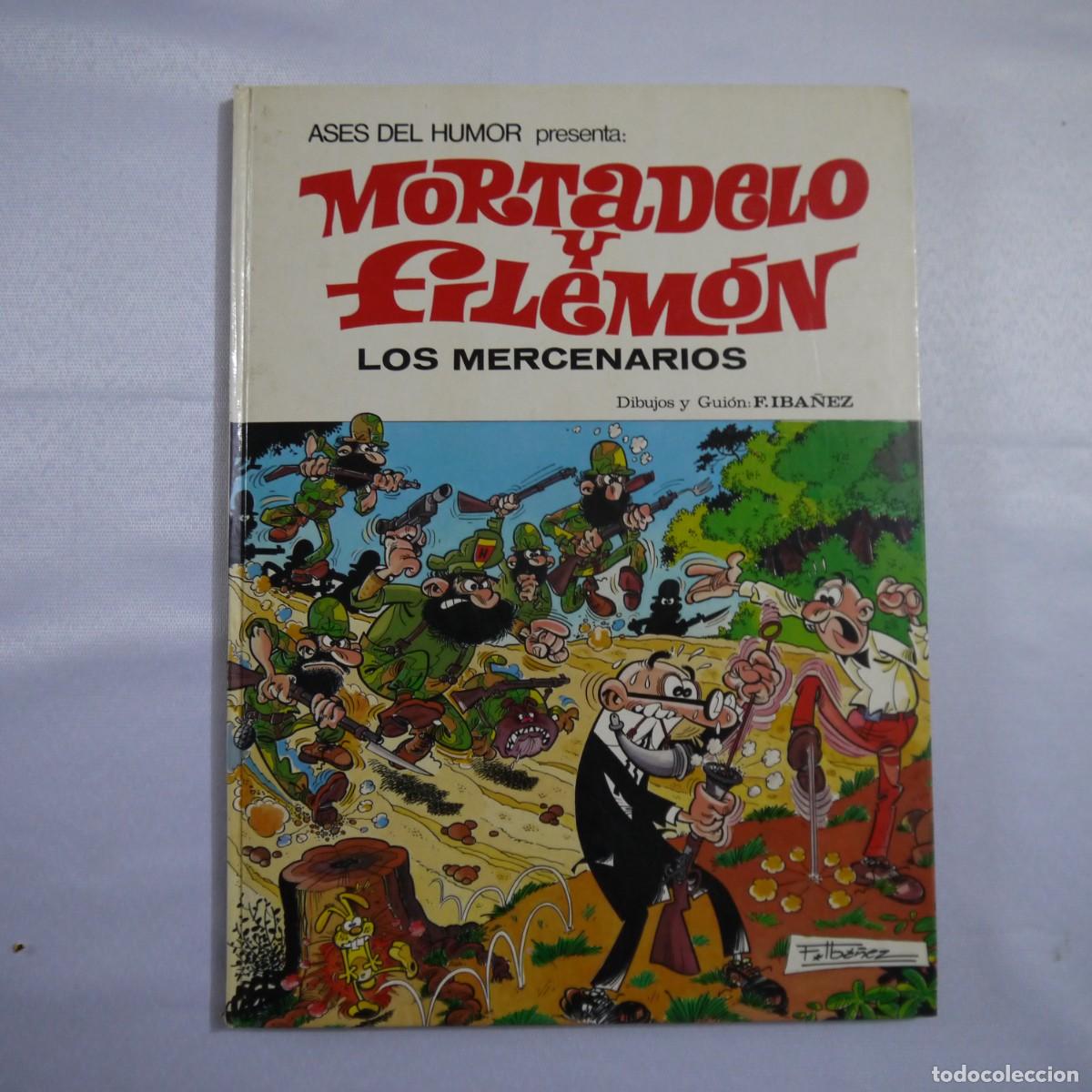 Tebeos: MORTADELO Y FILEM&Oacute;N. COLECCI&Oacute;N ASES DEL HUMOR N.&ordm; 40. LOS MERCENARIOS - BRUGUERA - 1980 - 1.&ordf; EDICI&Oacute;
