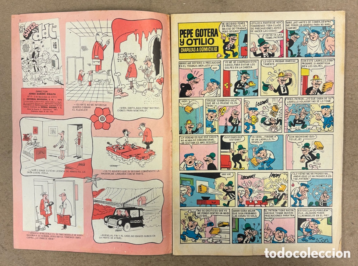 Tebeos: SUPER DDT (EDITORIAL BRUGUERA 1973). - Foto 2