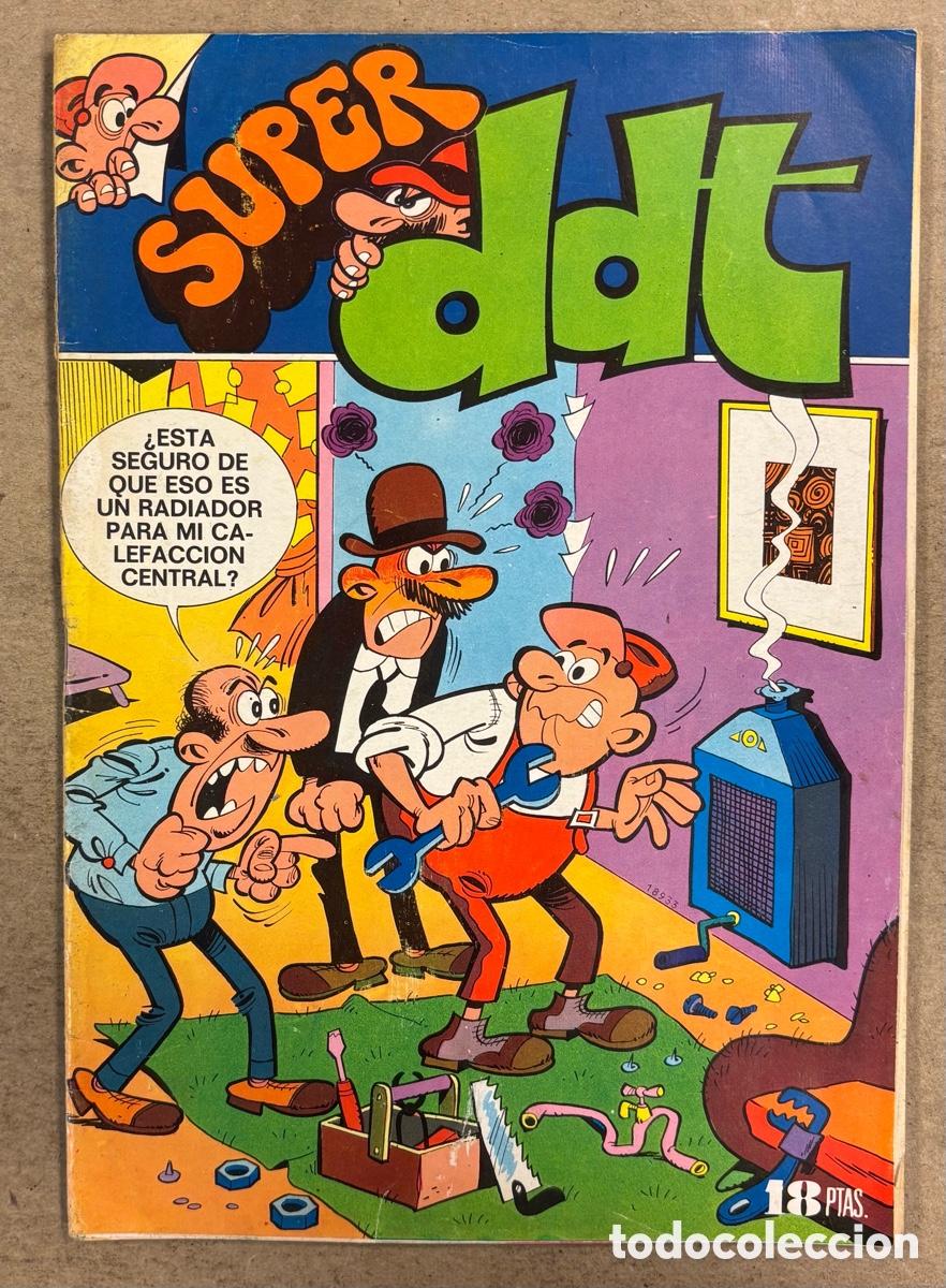 Tebeos: SUPER DDT (EDITORIAL BRUGUERA 1973).