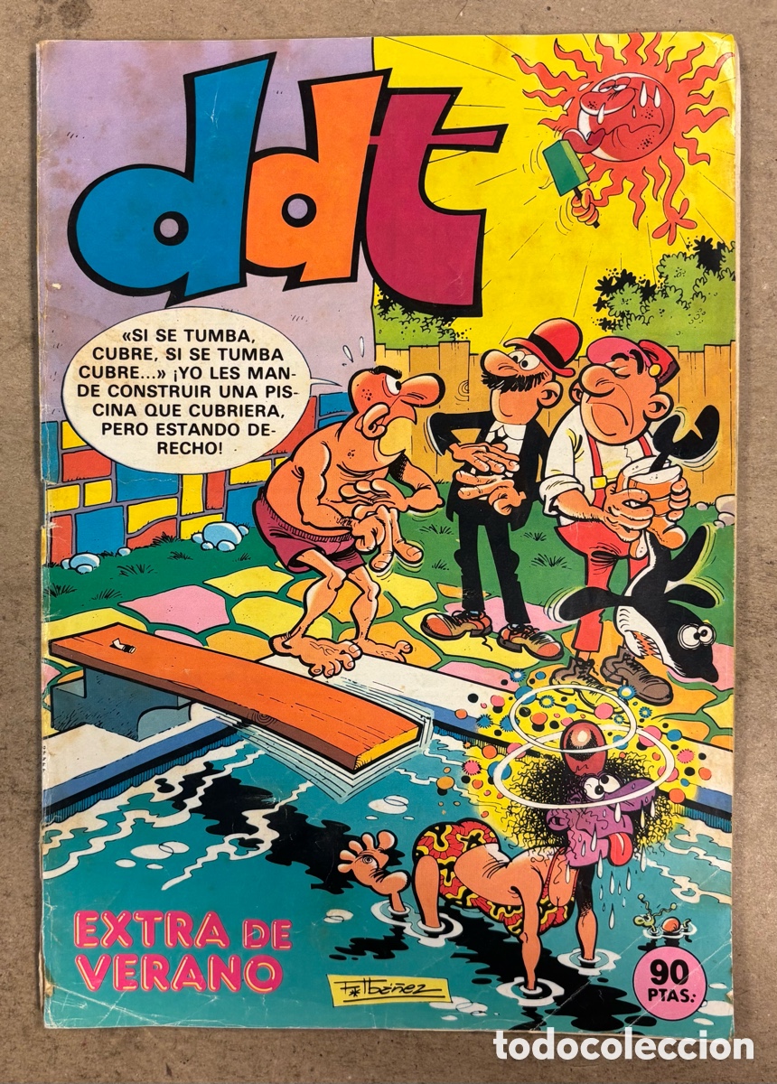 Tebeos: DDT EXTRA VERANO (EDITORIAL BRUGUERA 1981).