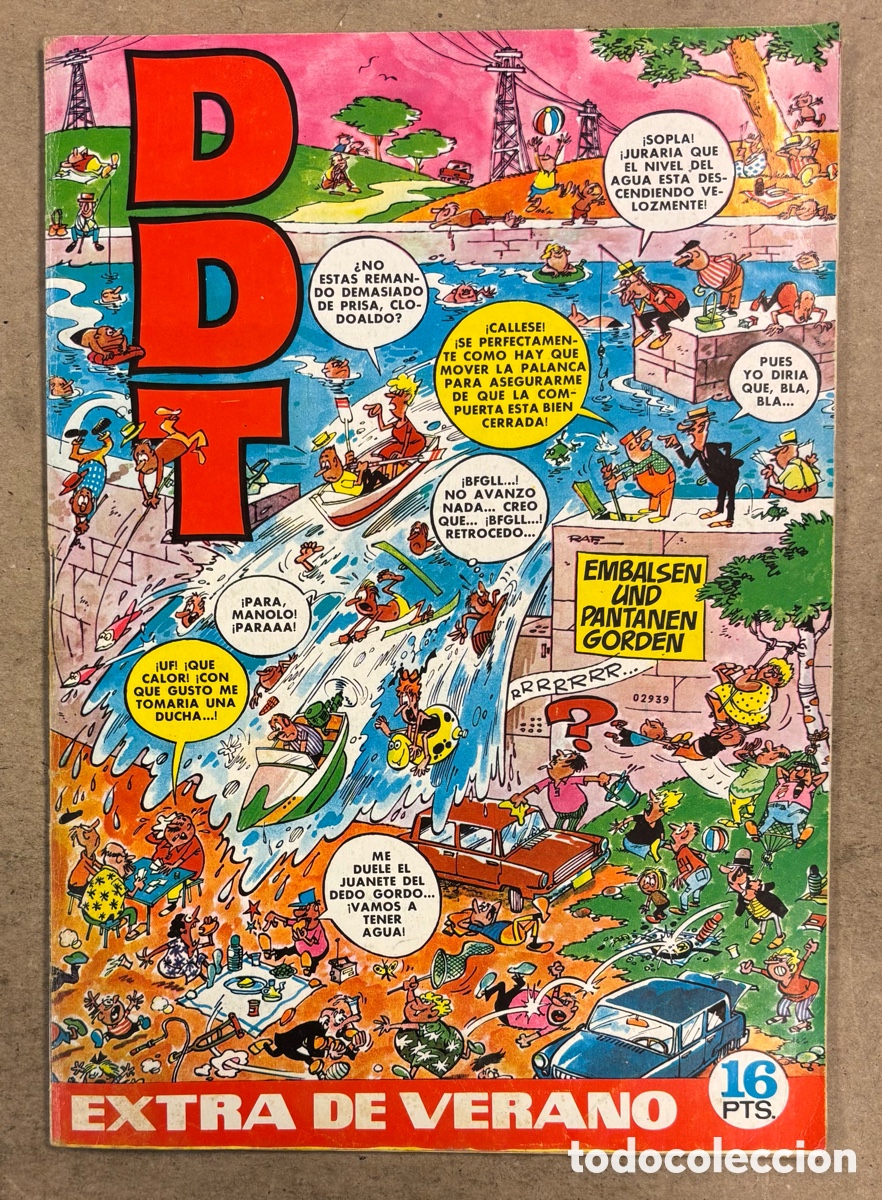 Tebeos: DDT EXTRA DE VERANO (EDITORIAL BRUGUERA 1973).