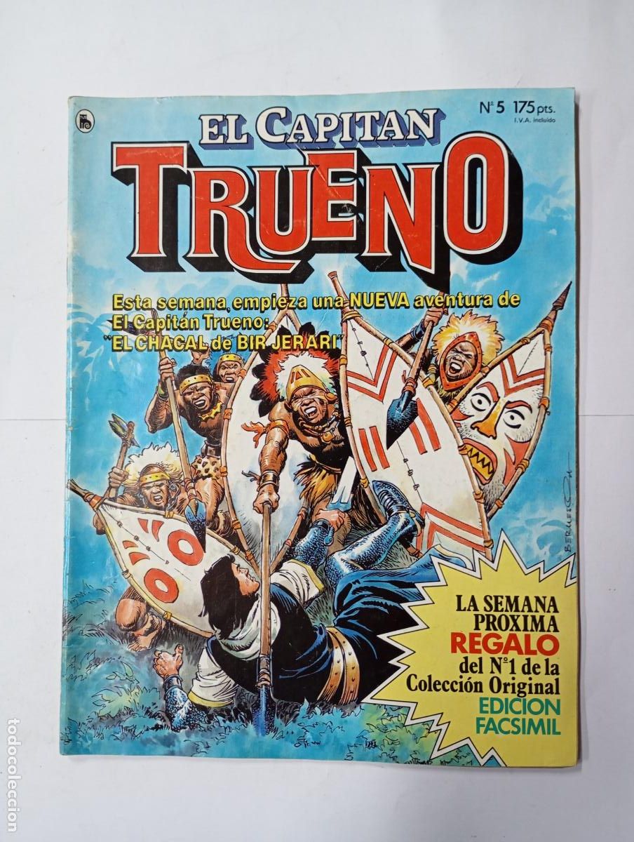 BDs: EL CAPIT&Aacute;N TRUENO N&ordm; 5. BRUGUERA. TDKR18