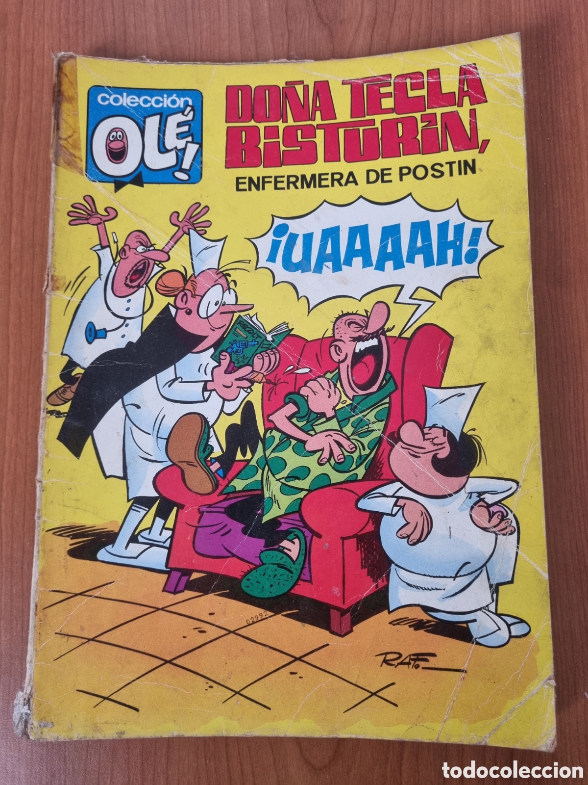 Tebeos: Colecci&oacute;n Ol&eacute;. Do&ntilde;a Tecla Bistur&iacute;n. Enfermera de Post&iacute;n