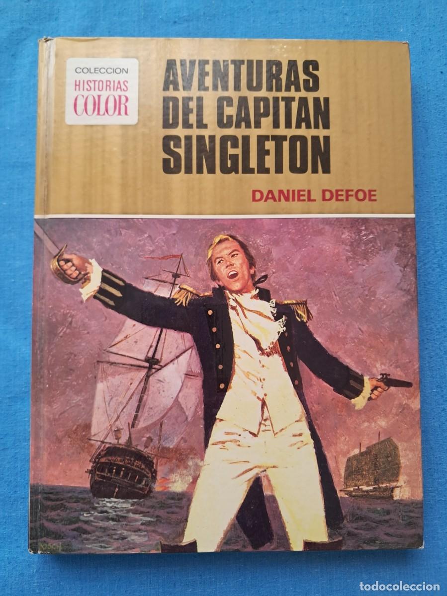 Tebeos: LIBRO &rdquo;COLECCI&Oacute;N HISTORIAS COLOR&rdquo; DE BRUGUERA TITULADO AVENTURAS DEL CAPIT&Aacute;N SINGLETON&rdquo;