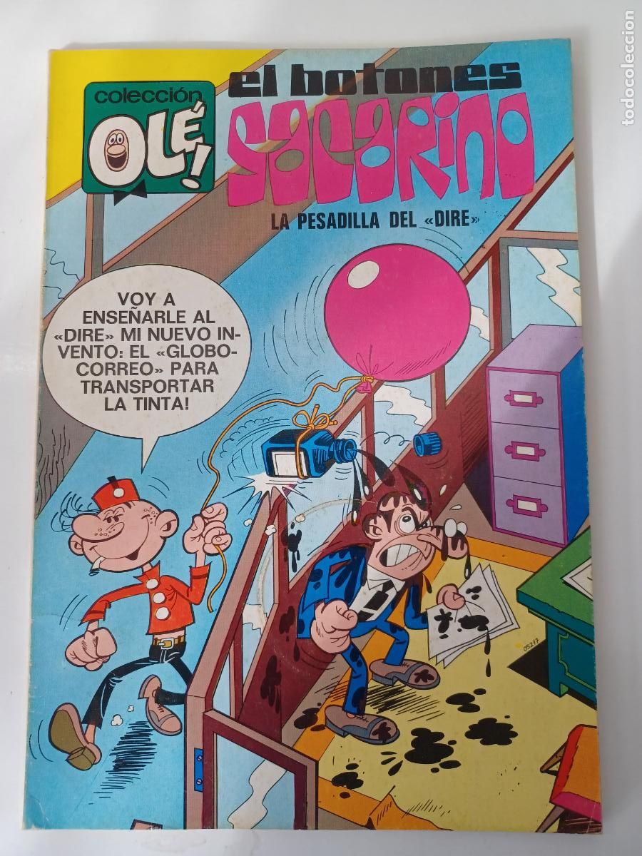 Tebeos: OL&Eacute; 53 - EL BOTONES SACARINO - LA PESADILLA DEL &rdquo;DIRE&rdquo;