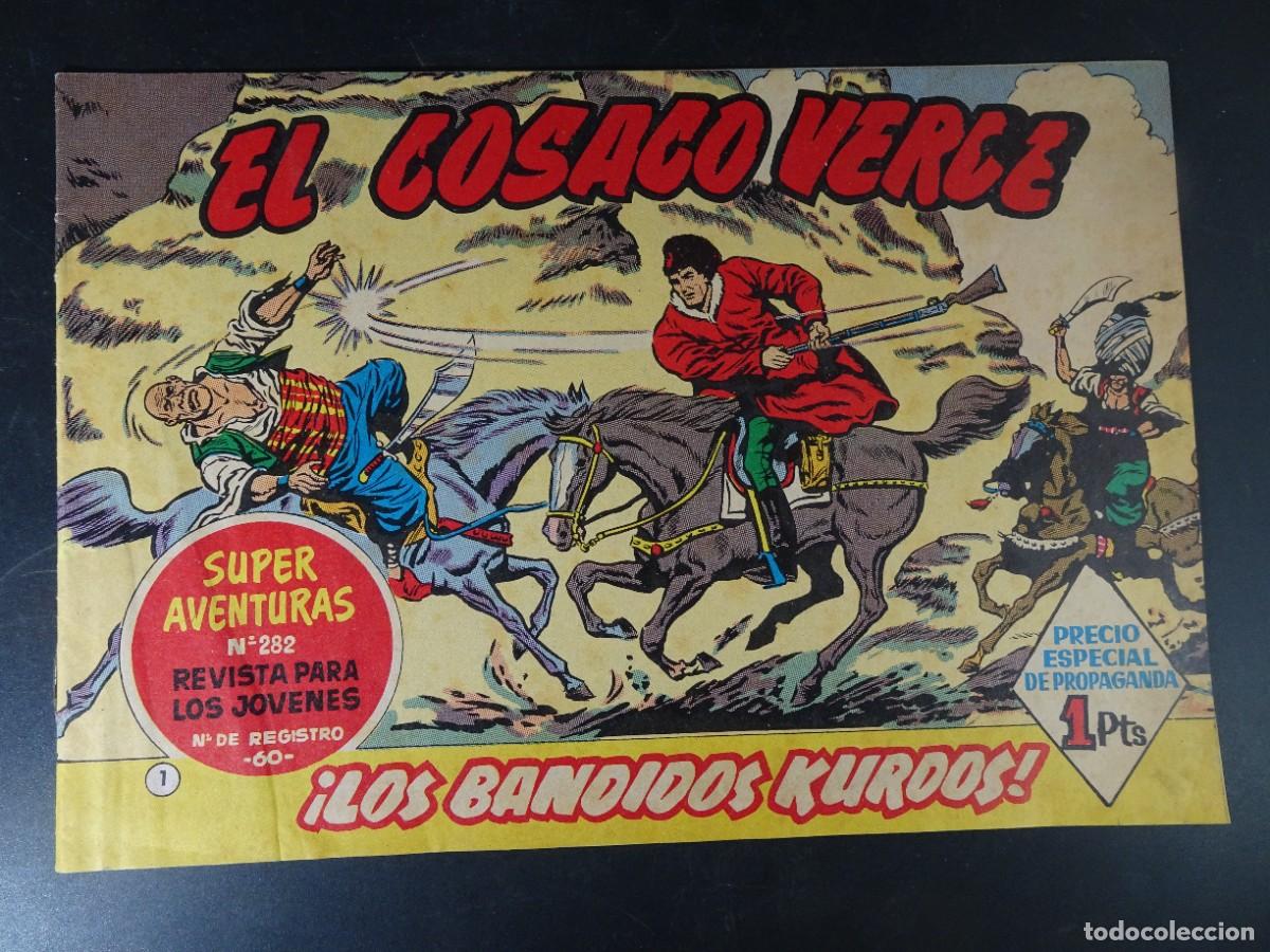 Tebeos: COMIC, EL COSACO VERDE N&ordm; 1 &iexcl;LOS BANDIDOS KURDOS! ,BRUGUERA, VER FOTOS
