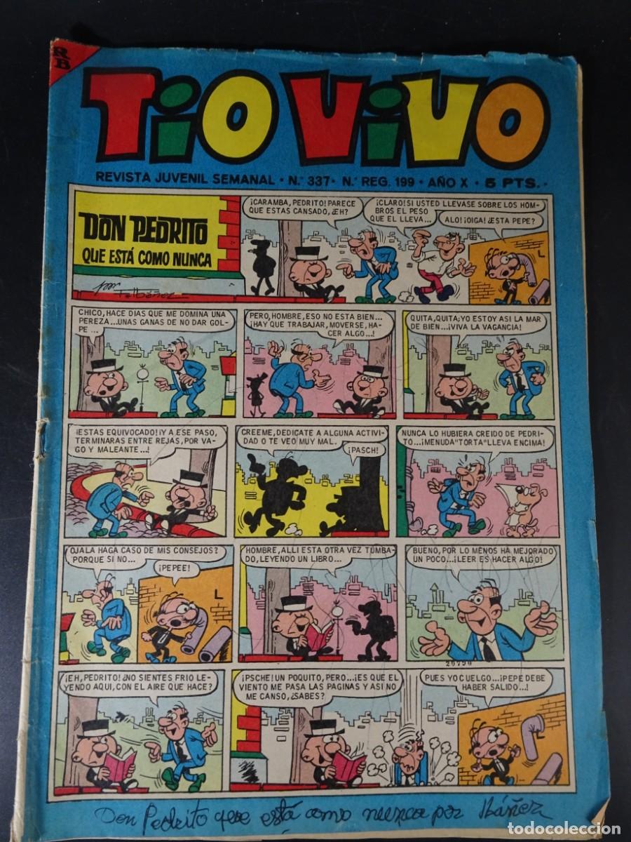 Tebeos: COMIC, TIO VIVO, N&ordm; 337 , BRUGUERA, VER FOTOS