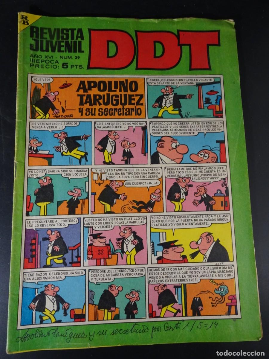 Tebeos: COMIC, DDT, N&ordm; 29, BRUGUERA, VER FOTOS