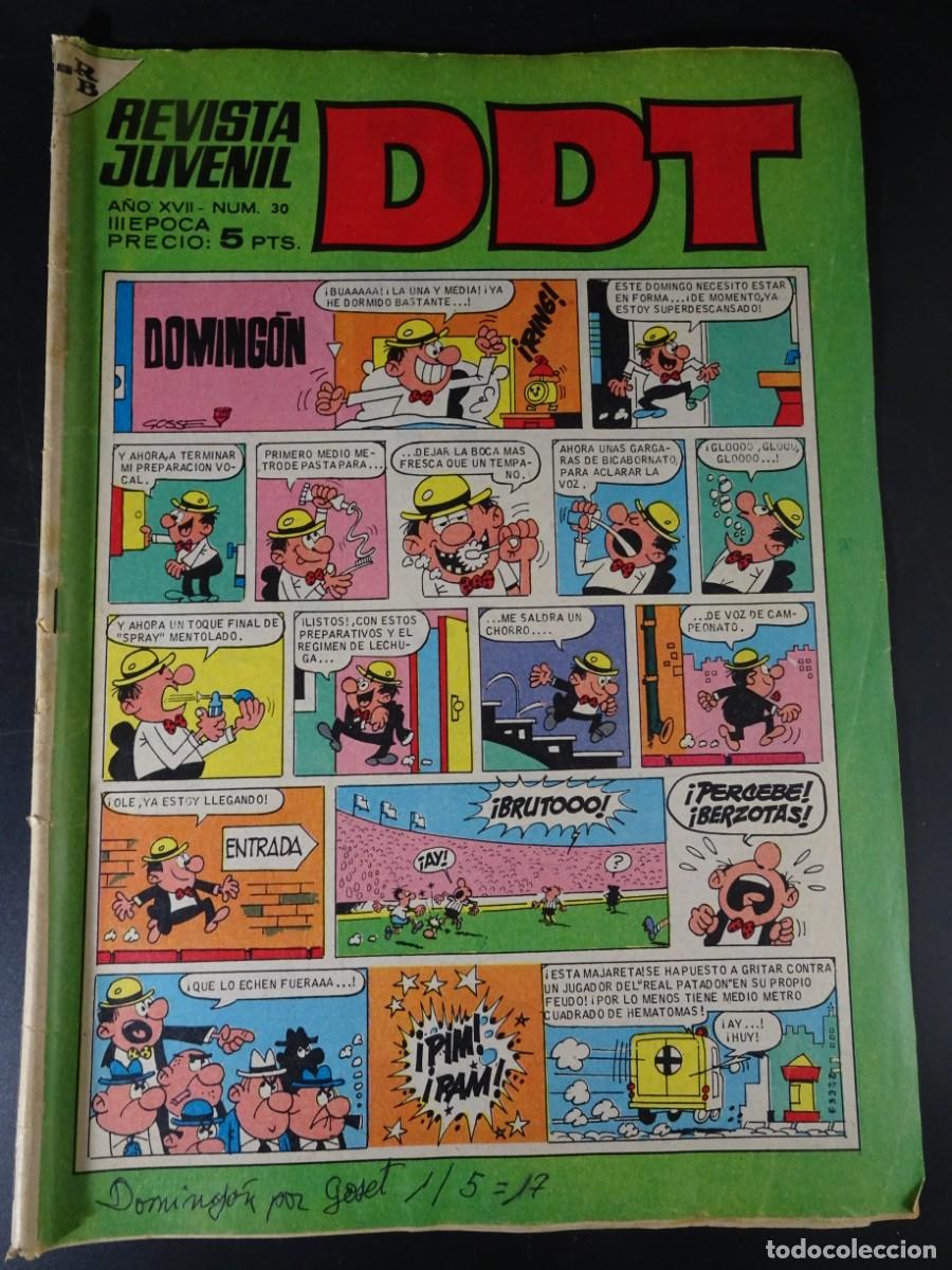 Tebeos: COMIC, DDT, N&ordm; 30, BRUGUERA, VER FOTOS