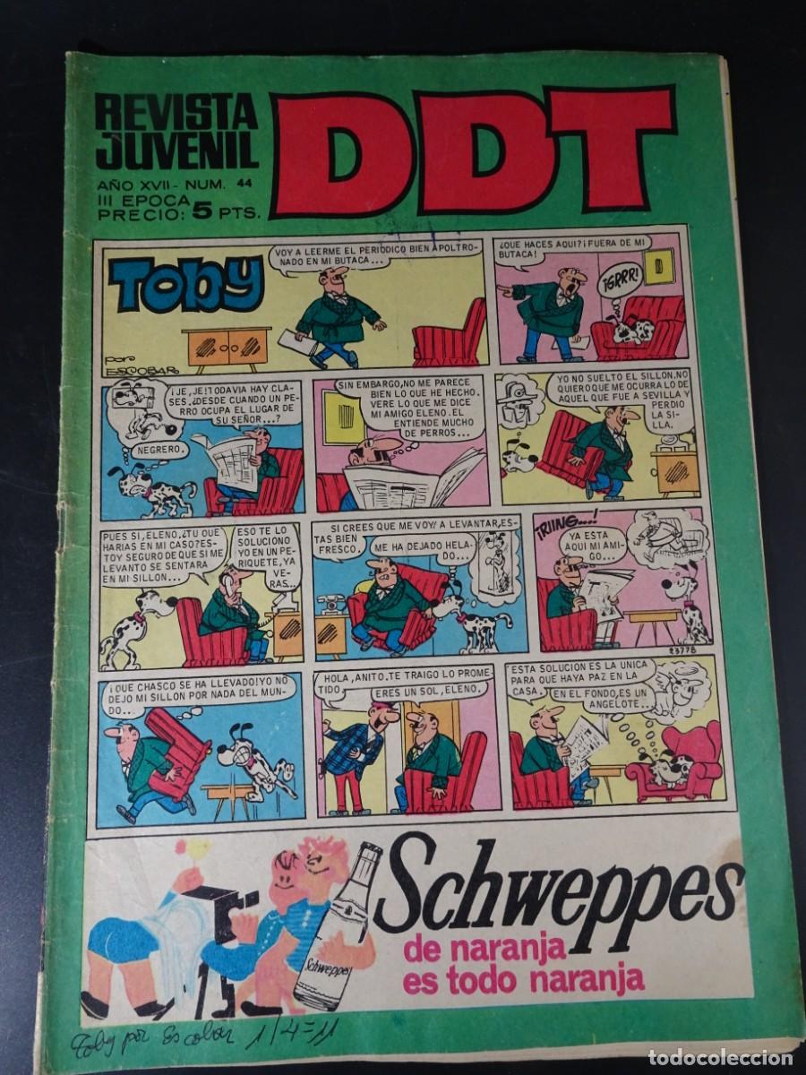Tebeos: COMIC, DDT, N&ordm; 44, BRUGUERA, VER FOTOS
