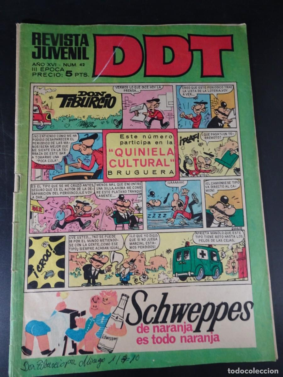 Tebeos: COMIC, DDT, N&ordm; 42, BRUGUERA, VER FOTOS