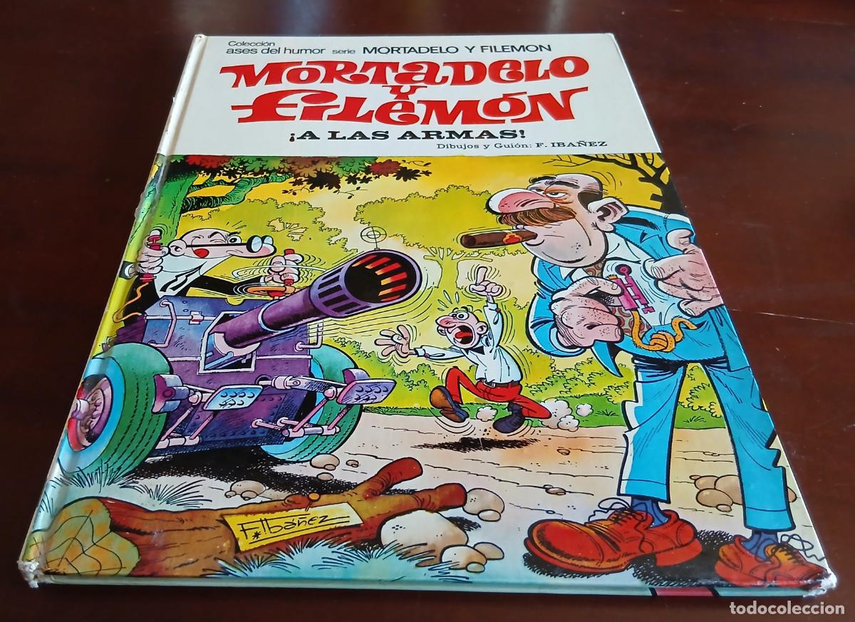 Tebeos: ASES DEL HUMOR - N&ordm;. 31 - MORTADELO Y FILEMON - A LAS ARMAS - BRUGUERA
