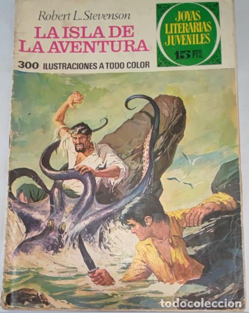 Tebeos: LA ISLA DE LA AVENTURA, JOYAS LITERARIAS JUVENILES, 1972, COMIC