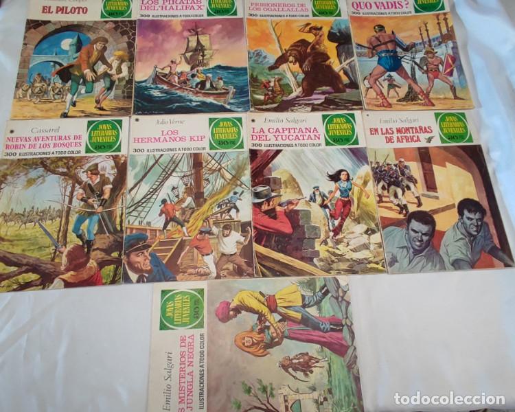 Tebeos: LOTE DE 9 COMIC, JOYAS LITERARIAS JUVENILES, 1977 78 79
