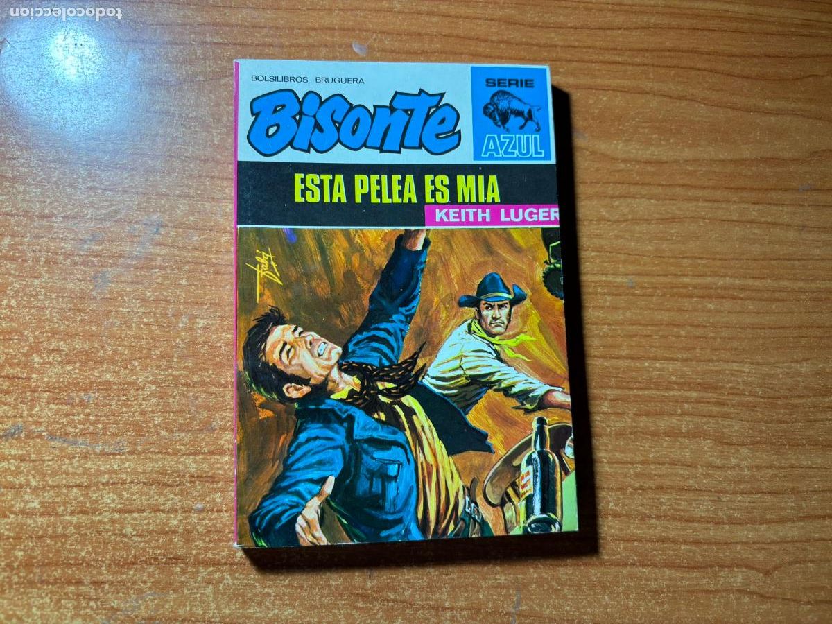 Tebeos: BISONTE SERIE AZUL N&ordm; 38 EDITORIAL BRUGUERA