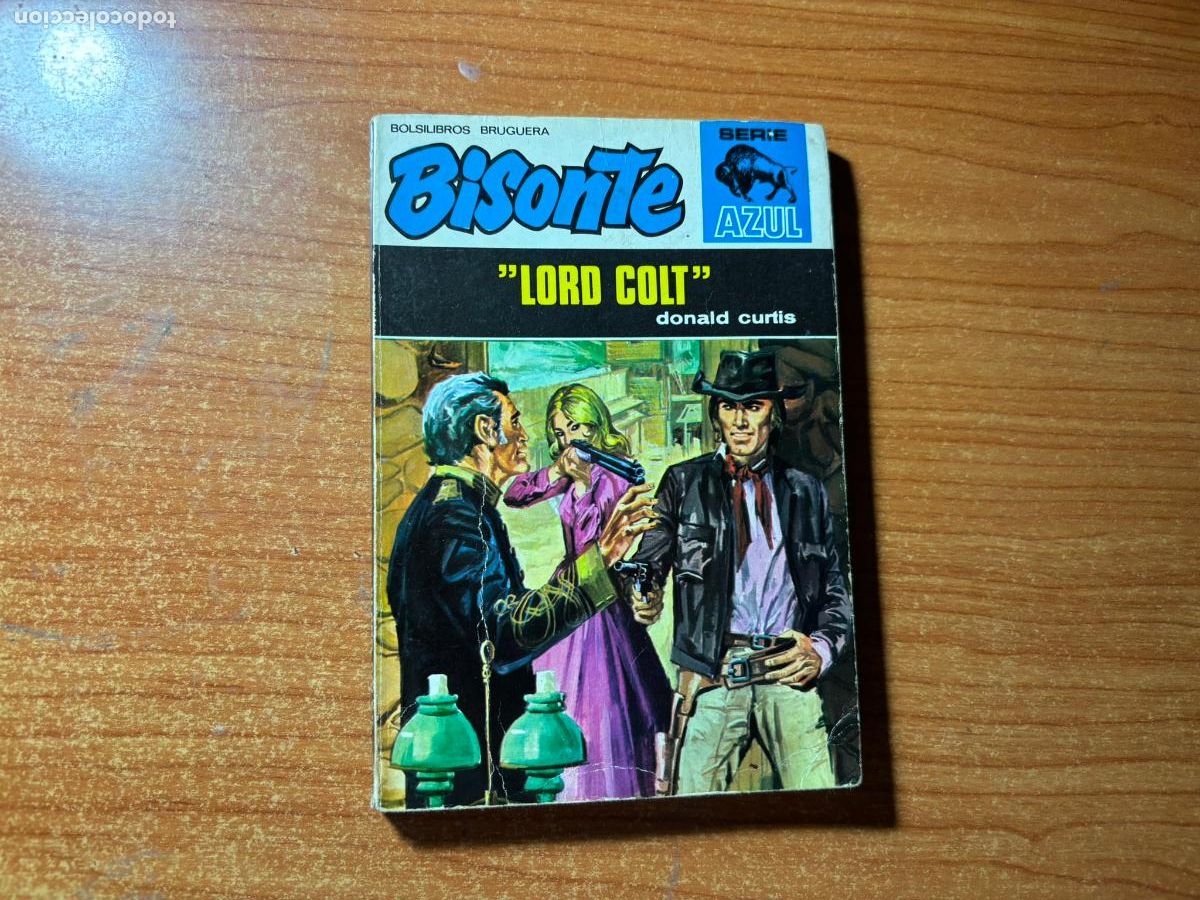 Tebeos: BISONTE SERIE AZUL N&ordm; 51 EDITORIAL BRUGUERA