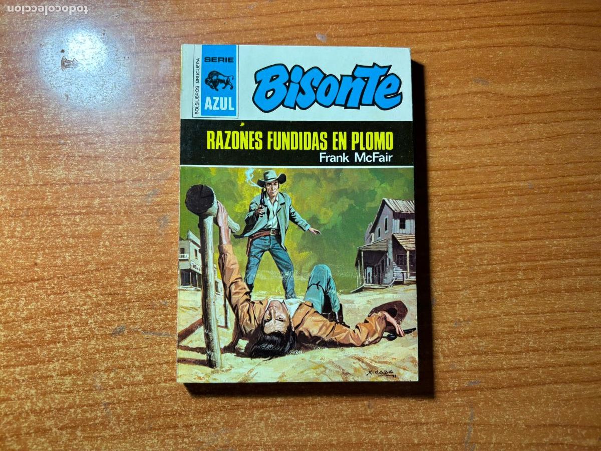 Tebeos: BISONTE SERIE AZUL N&ordm; 58 EDITORIAL BRUGUERA