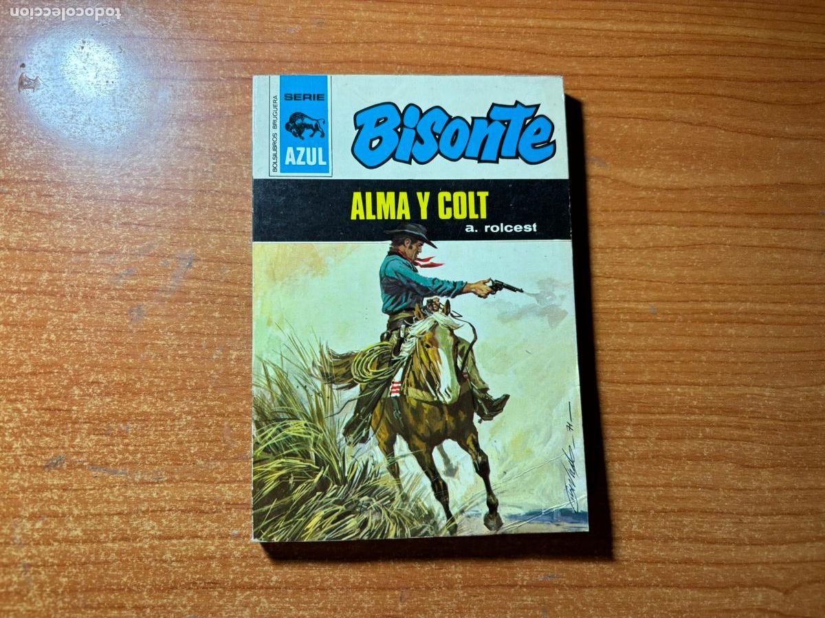 Tebeos: BISONTE SERIE AZUL N&ordm; 62 EDITORIAL BRUGUERA