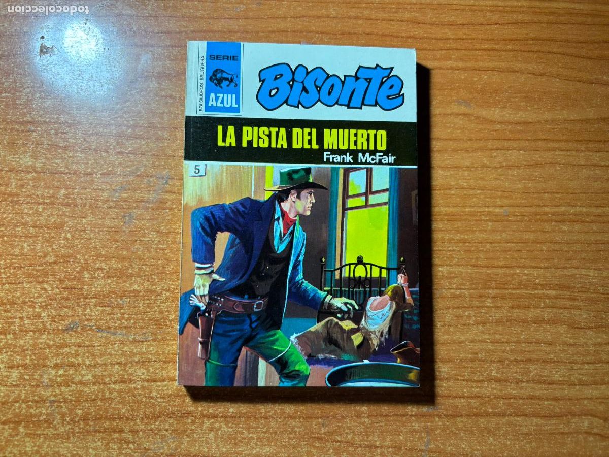 Tebeos: BISONTE SERIE AZUL N&ordm; 74 EDITORIAL BRUGUERA