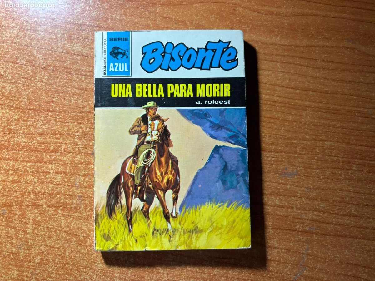 Tebeos: BISONTE SERIE AZUL N&ordm; 128 EDITORIAL BRUGUERA