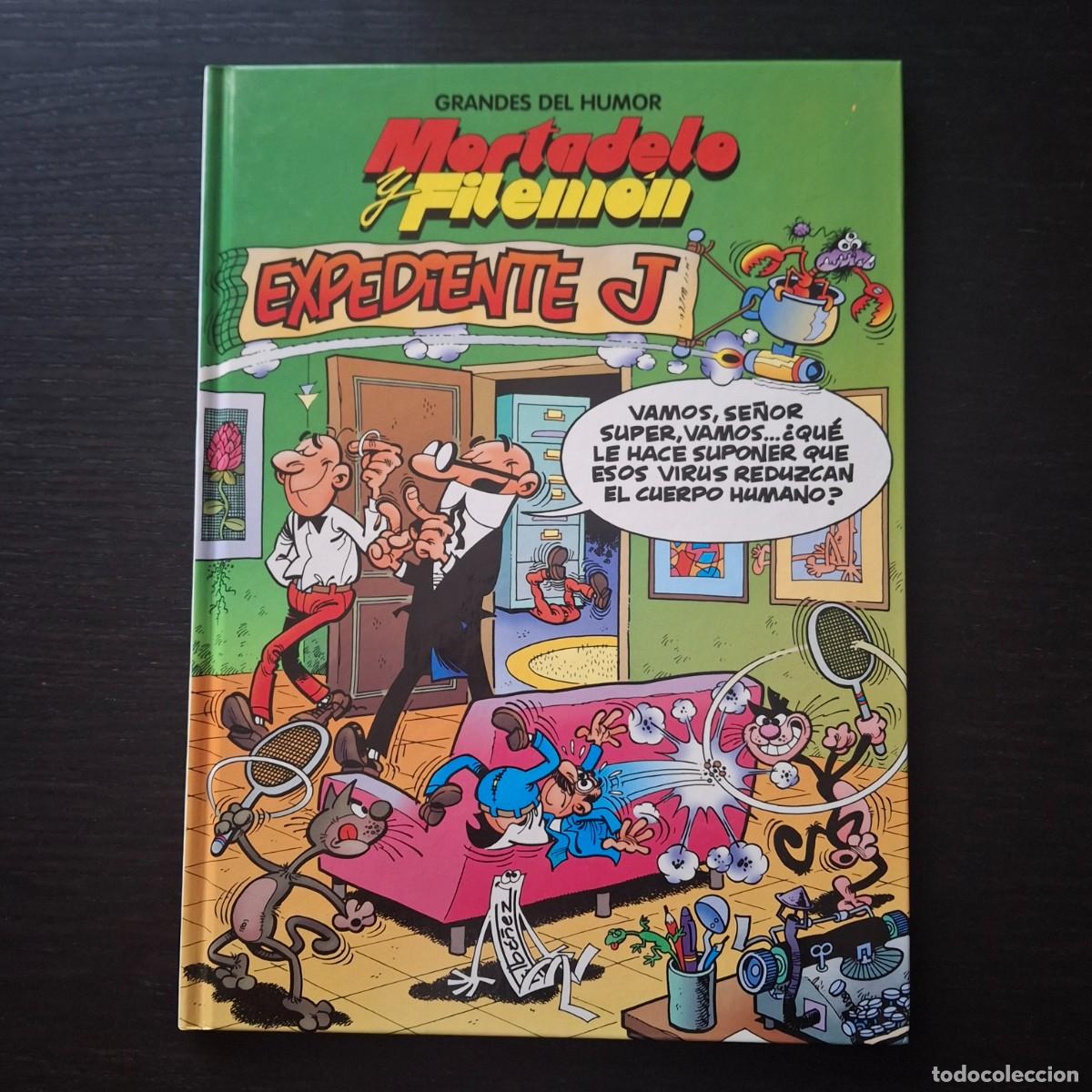 Tebeos: MORTADELO Y FILEMON - EXPEDIENTE J - GRANDES DEL HUMOR N&ordm; 1 - EL PERIODICO EDICIONES PRIMERA PLANA