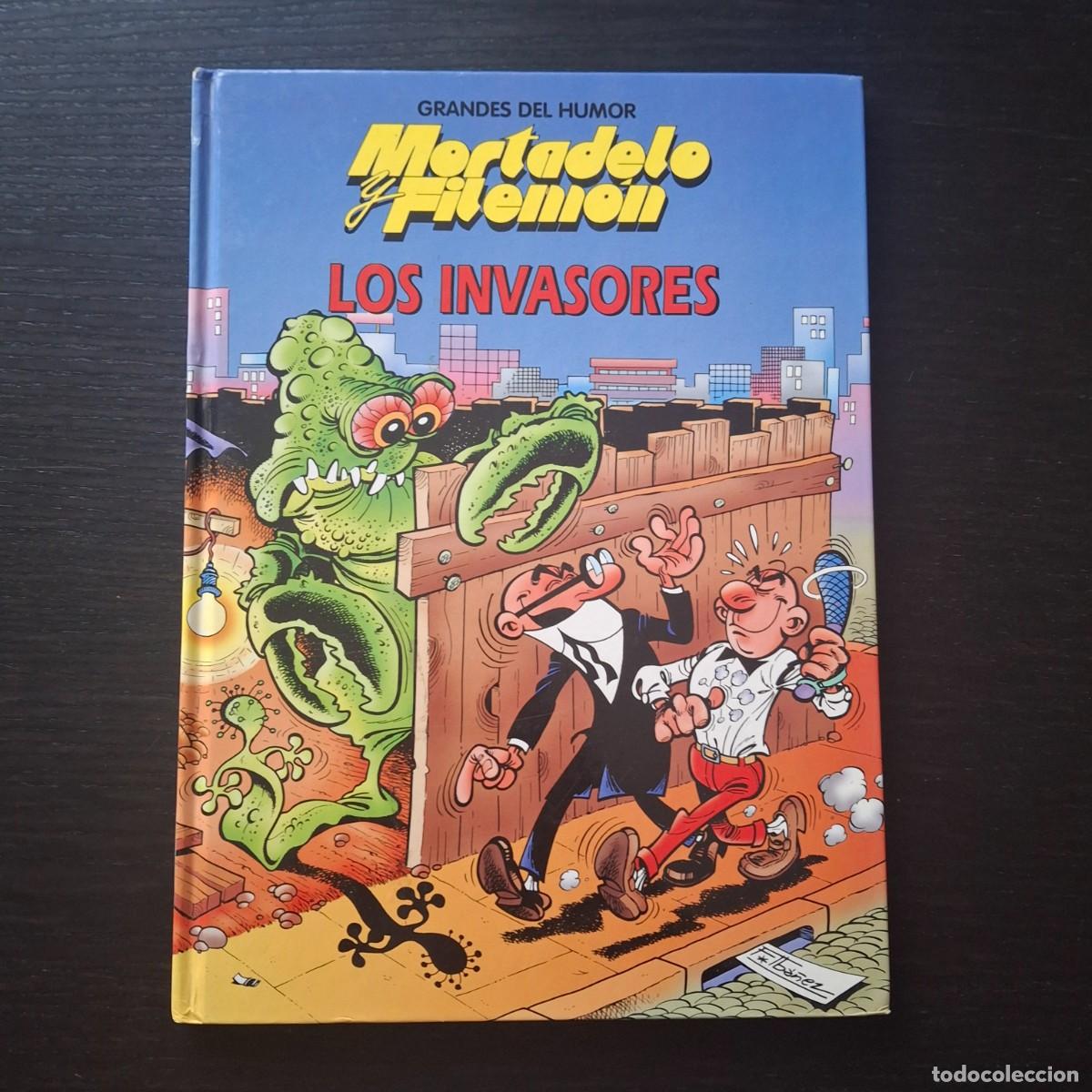 Tebeos: MORTADELO Y FILEMON - LOS INVASORES - GRANDES DEL HUMOR N&ordm; 17 - EL PERIODICO EDICIONES PRIMERA PLANA