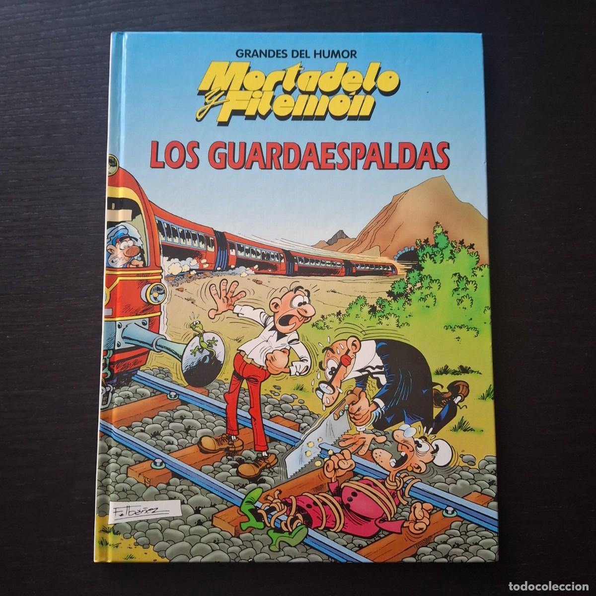 Tebeos: MORTADELO Y FILEMON - LOS GUARDAESPALDAS - GRANDES DEL HUMOR N&ordm; 6 - EL PERIODICO PRIMERA PLANA