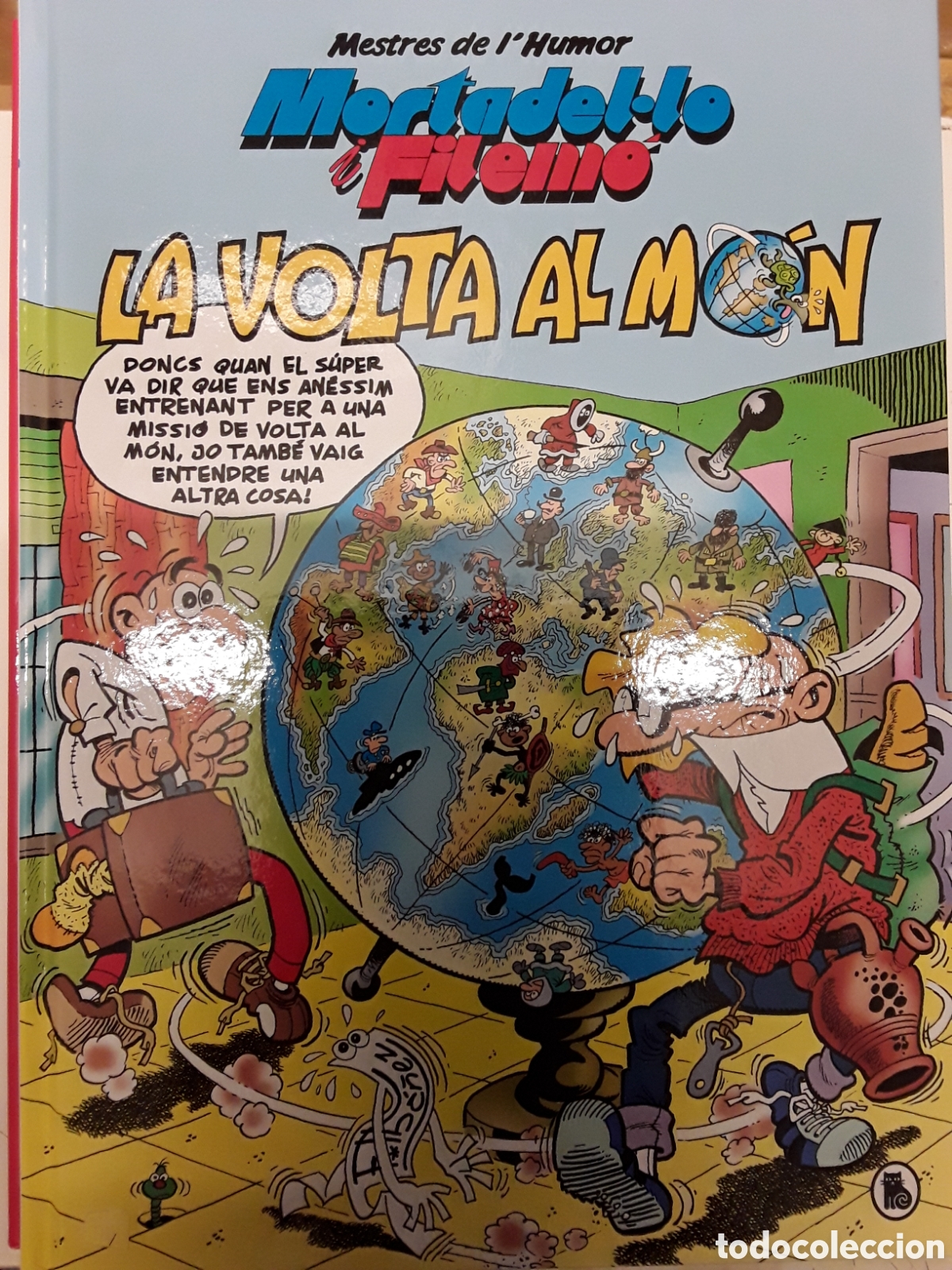 Tebeos: Mestres de l'humor 59. Mortadel.lo I Filem&oacute;. La volta al m&oacute;n - Iba&ntilde;ez - Bruguera