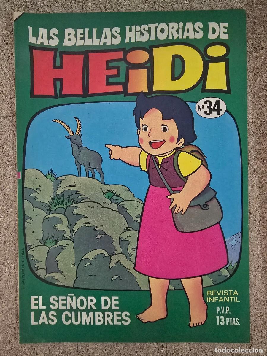 Tebeos: Las Bellas Historias de Heidi 34.Bruguera