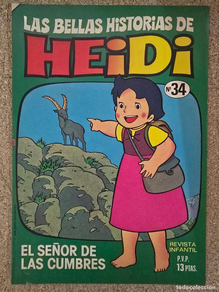 Tebeos: Las Bellas Historias de Heidi 34.Bruguera