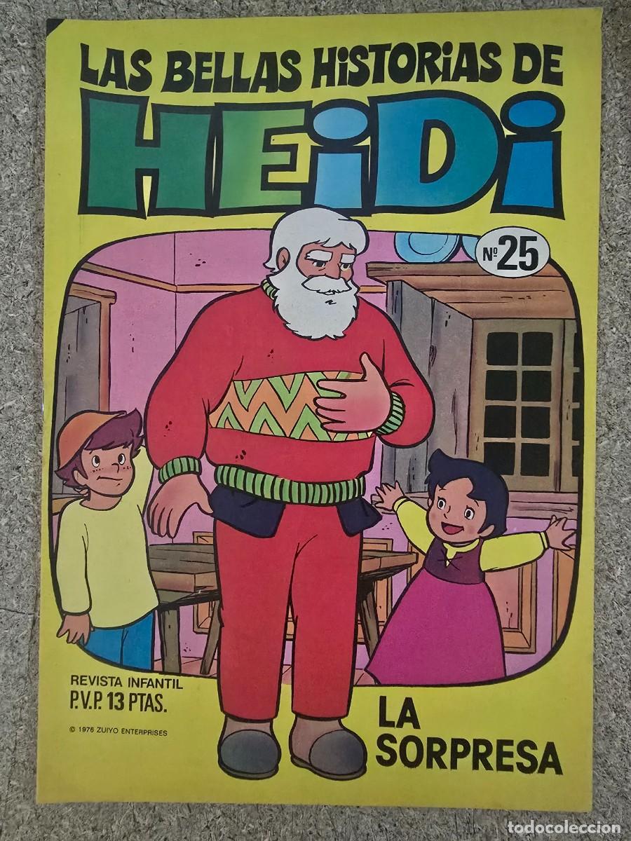 Tebeos: Las Bellas Historias de Heidi 25.Bruguera