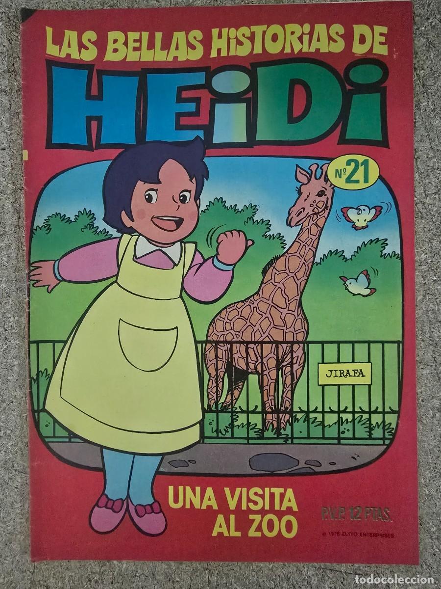 Tebeos: Las Bellas Historias de Heidi 21.Bruguera