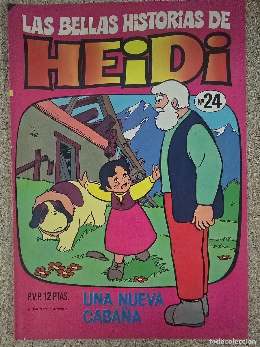 Tebeos: Las Bellas Historias de Heidi 24.Bruguera