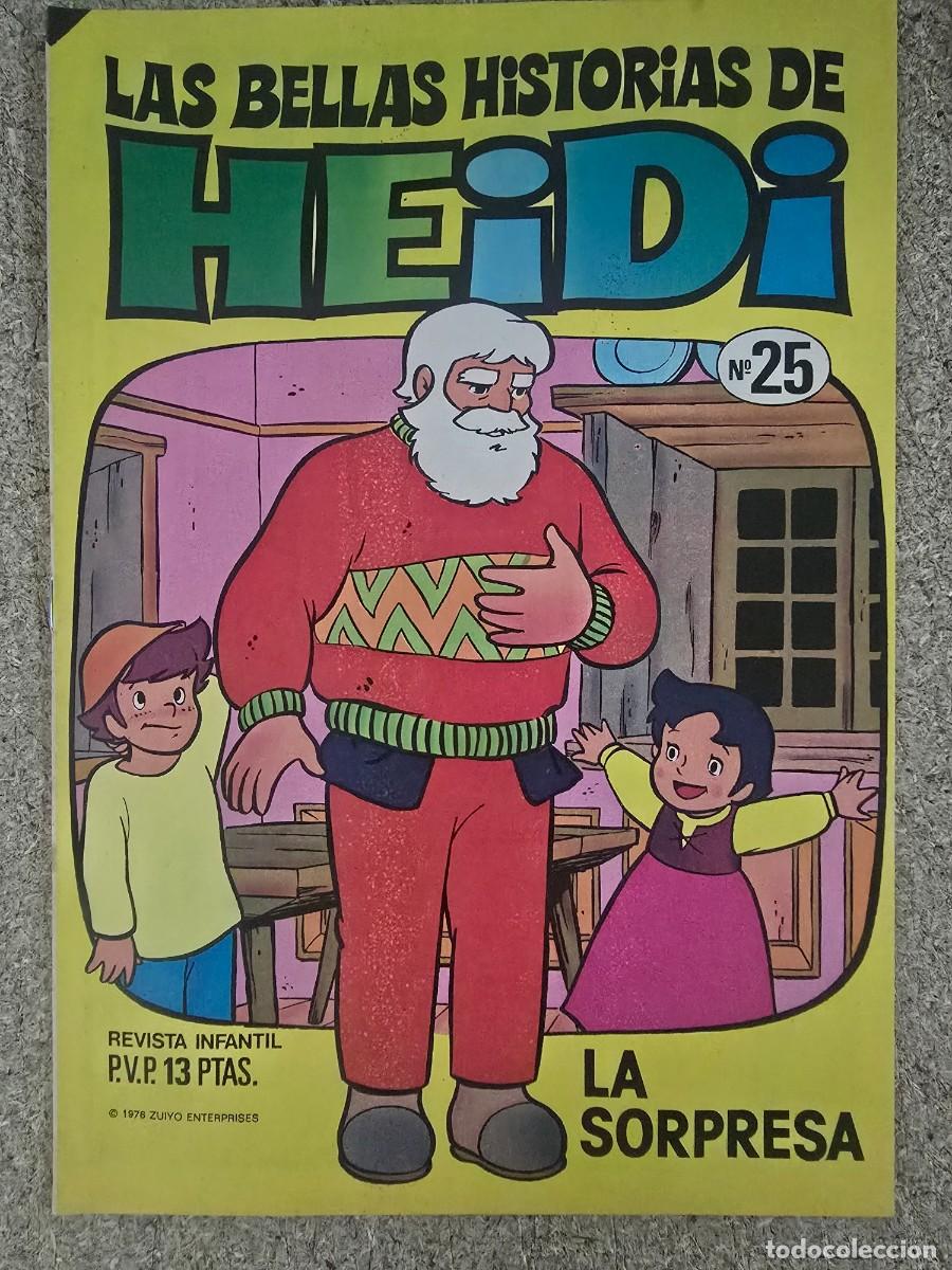 Tebeos: Las Bellas Historias de Heidi 25.Bruguera