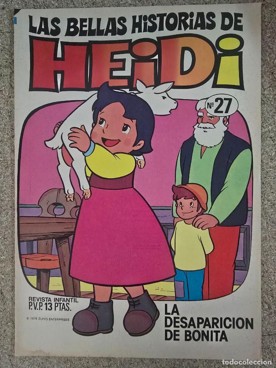 Tebeos: Las Bellas Historias de Heidi 27.Bruguera