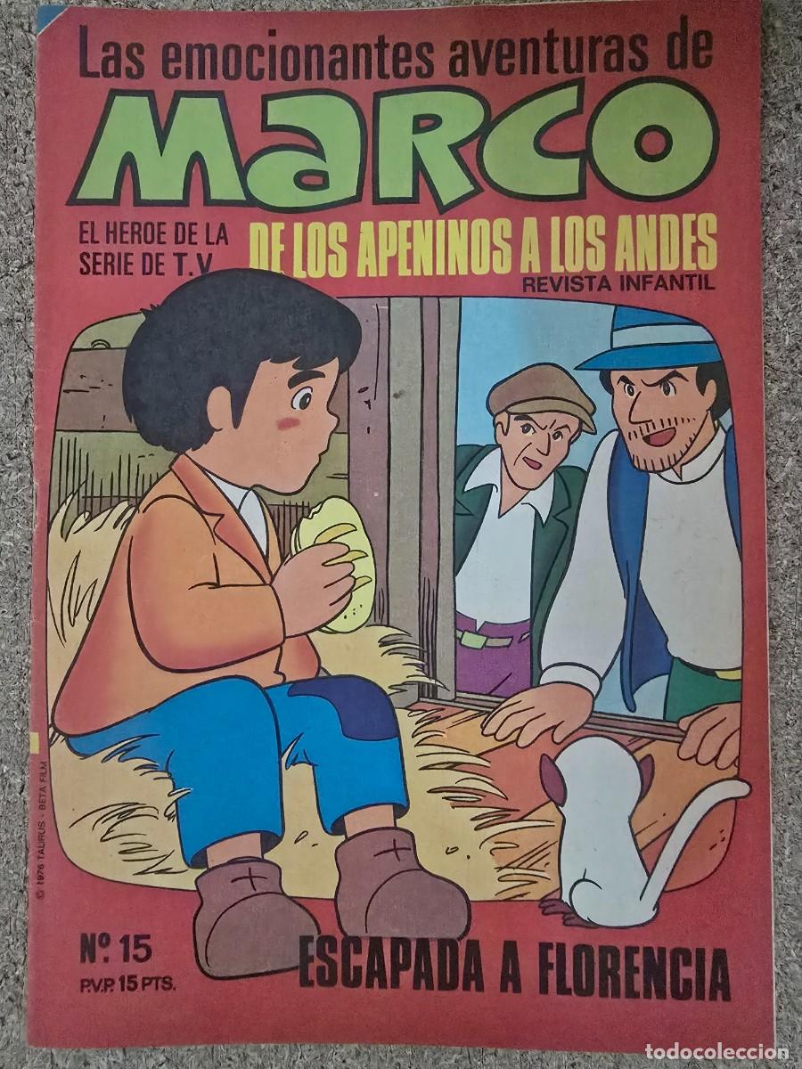 Tebeos: Marco de los Apeninos a los Andes 15.Bruguera