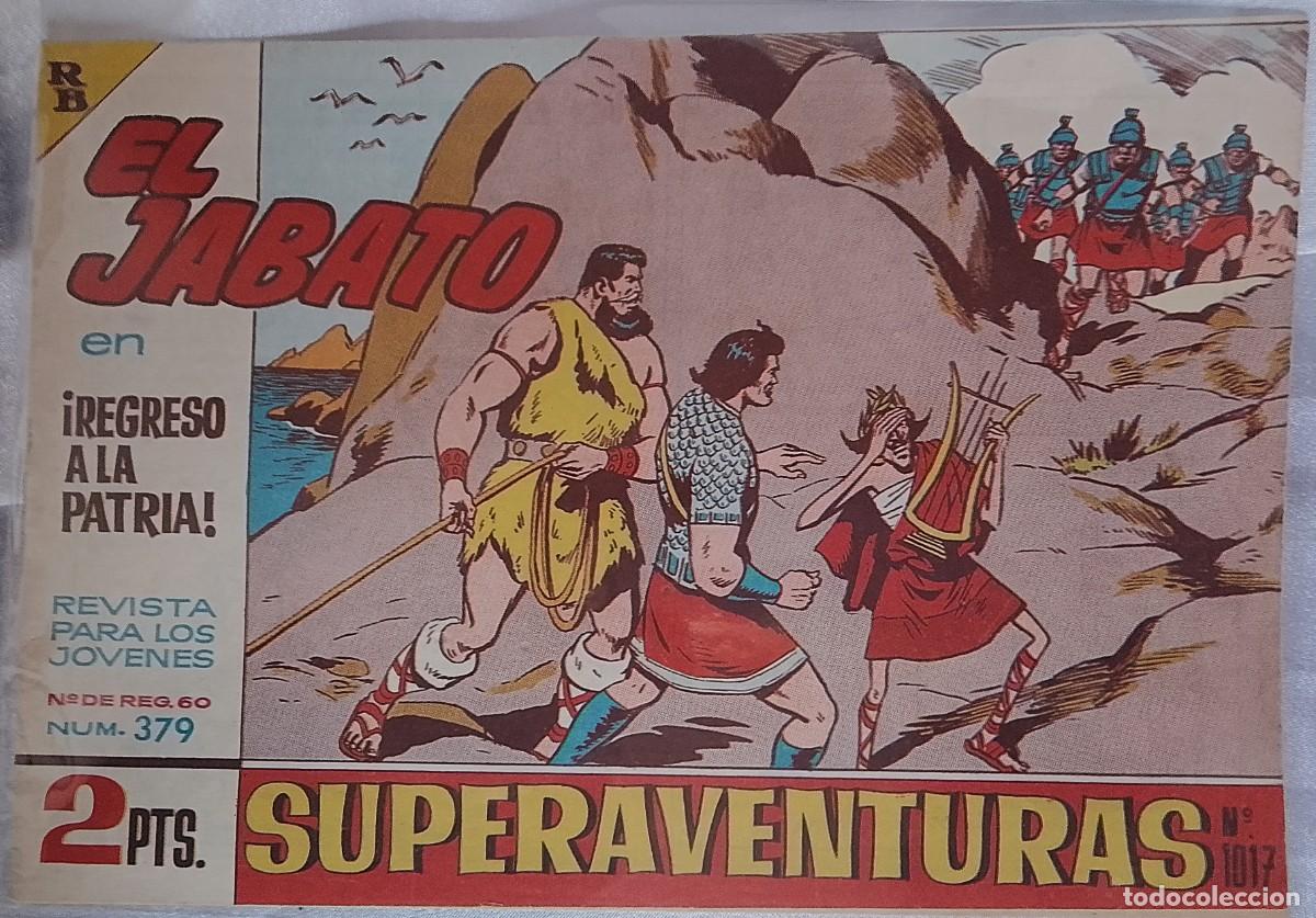 Tebeos: EL JABATO ORIGINAL BRUGUERA 1958 N&ordm; 379 ULTIMOS-MUY BIEN-LEER TODO VER FOTOS