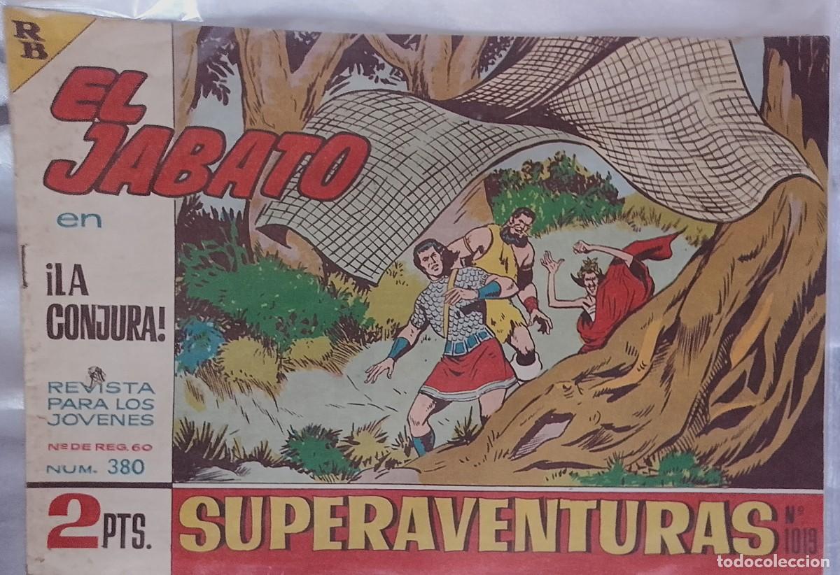 Tebeos: EL JABATO ORIGINAL BRUGUERA 1958 N&ordm; 380 ULTIMOS-MUY BIEN-LEER TODO VER FOTOS