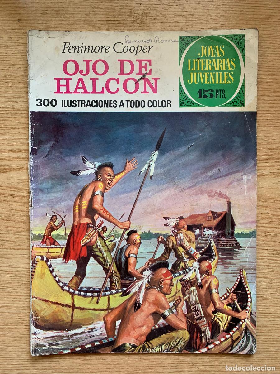 Tebeos: Joyas Literarias Juveniles n&ordm; 46: Ojo de Halc&oacute;n - 1&ordf; Edici&oacute;n 1972