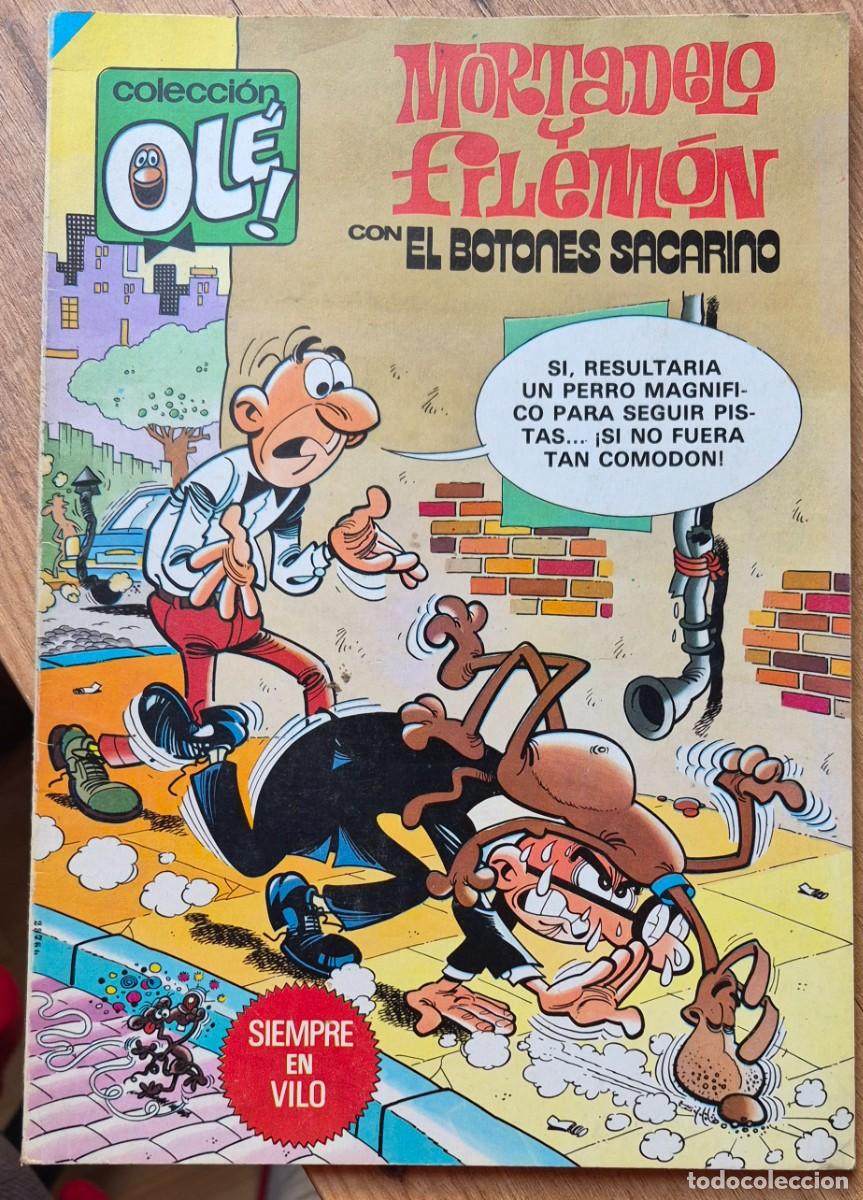 Tebeos: OLE N&ordm; 208 - MORTADELO Y FILEMON - BRUGUERA 1985 2&ordf; EDICION - COMO NUEVO