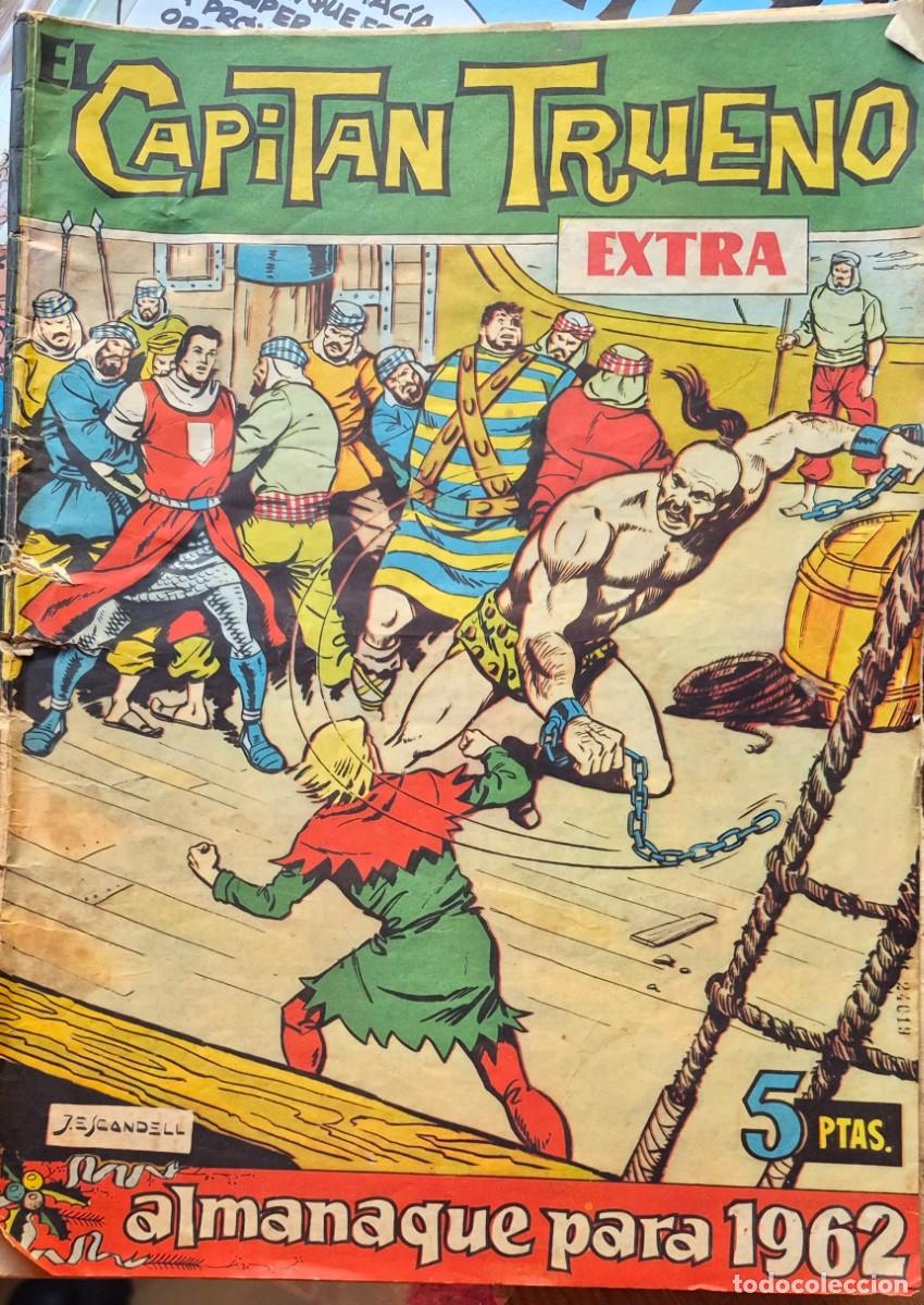 Tebeos: El Capitan Trueno Extra, Almanaque para 1962 - Bruguera - Original - ver descripcion