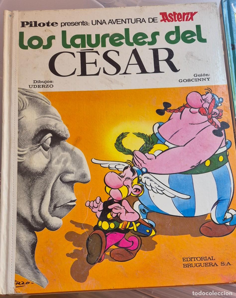 Tebeos: ASTERIX - LOS LAURELES DEL CESAR - BRUGUERA 1972 - COLECCION PILOTE - CON EL LOMO REFORZADO