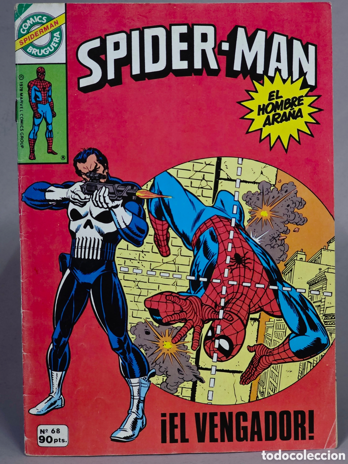 Tebeos: C&Oacute;MIC SPIDERMAN 68 EL VENGADOR BRUGUERA MARVEL SPIDER-MAN GRAPA BUEN ESTADO